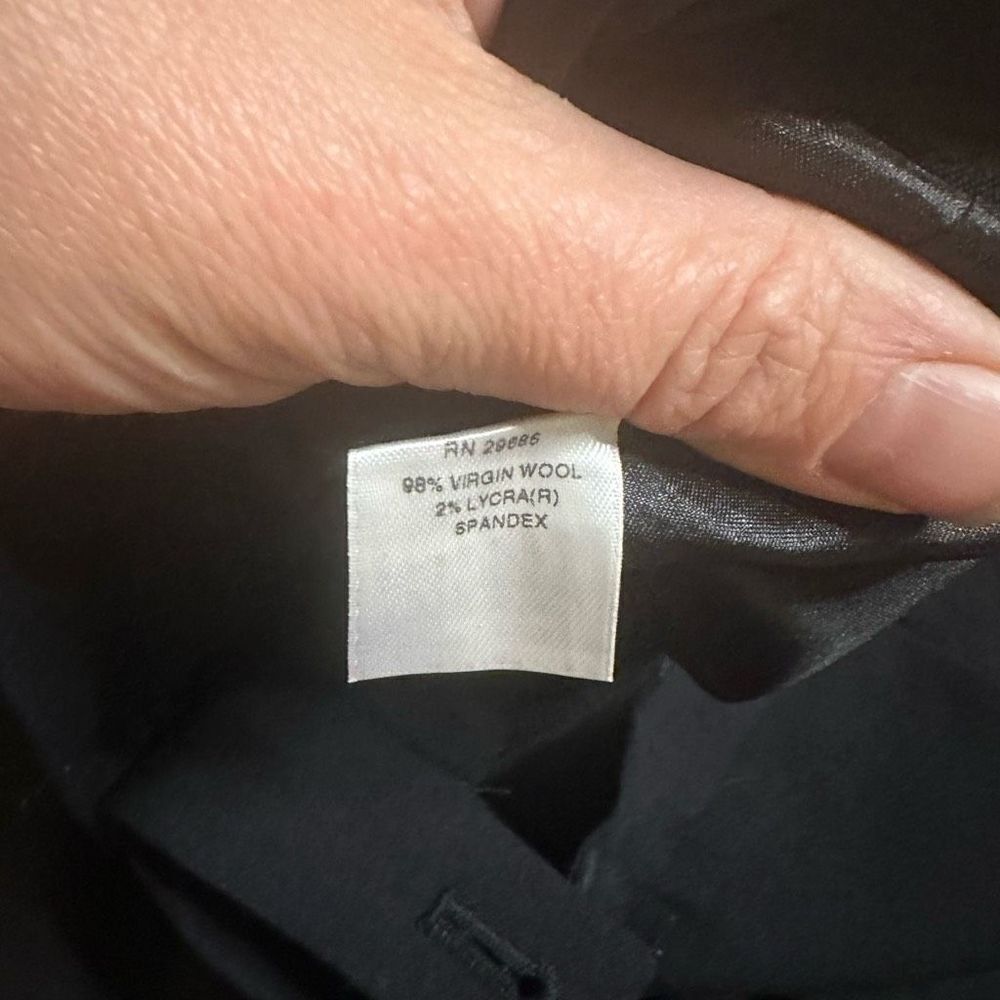 Pendleton black wool pants 4 - Picture 4 of 9